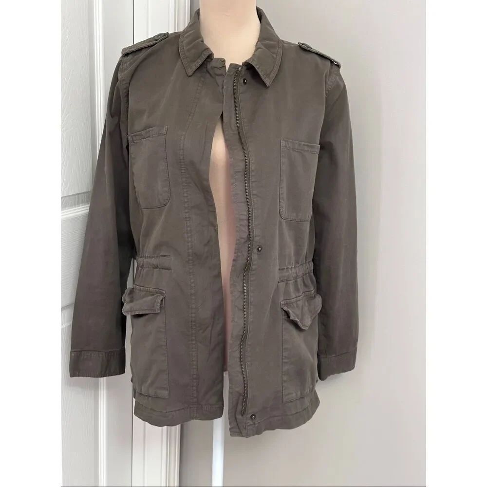Hinge military utility jacket
